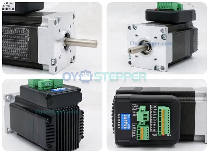 JMC Nema34 Integrated AC Servo Motor 440W 48V 1.4N.m 3000RPM for CNC Milling Lathe Machine